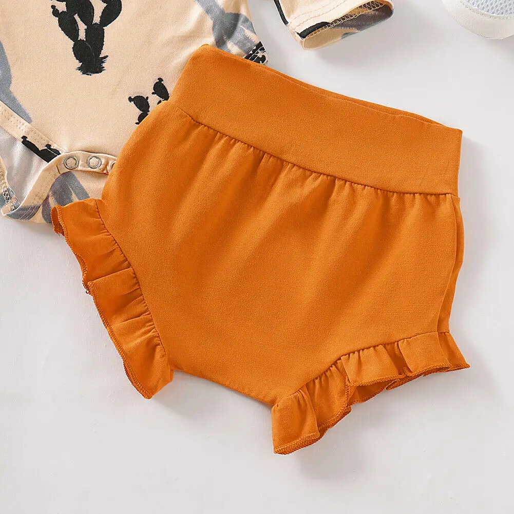 Комплект одежды из 3 предметов для новорожденных и маленьких девочек Футболка с