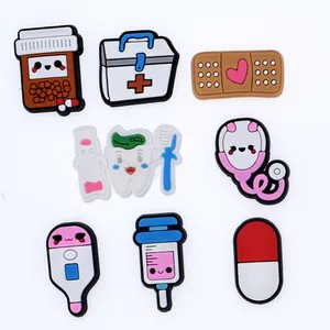 Милый синийкрасный геймпад с влюбленными лошадьми, медицинские животные, медуза, кот, жираф, летучая мышь, обезьяна, геккос, отверстие, браслет, аксессуар очаровательные сандалии