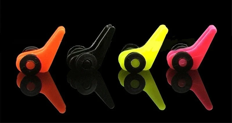5 Sets/bag Plastic Hook Safe Keeper for Fishing Rod Pole Spoon Lures Bait Treble Fishhooks Holder Fishing Tackle Accessories