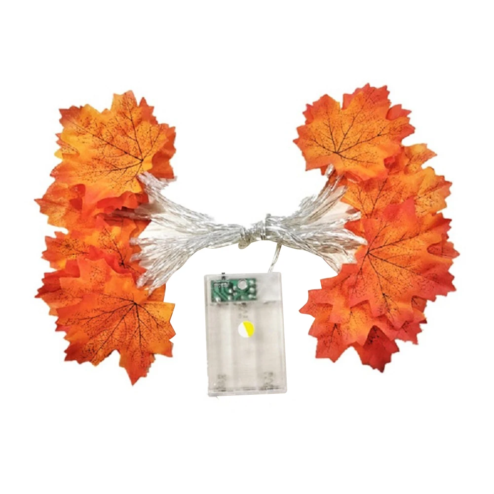 

Домашнее праздничное освещение для детской комнаты, спальни вечерние вечеринки, сада, украшение с листьями, атмосферная лампа, многофункци...