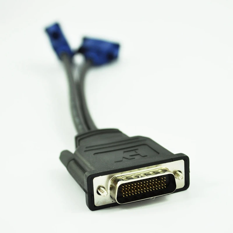 DMS-59 Pin to 2 Dual VGA 15 Female Splitter Кабель-адаптер | Электроника