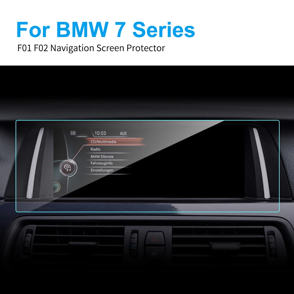 Автомобильный протектор экрана GPS-навигации 10 2 дюйма для BMW F01 F02 7 серии HD