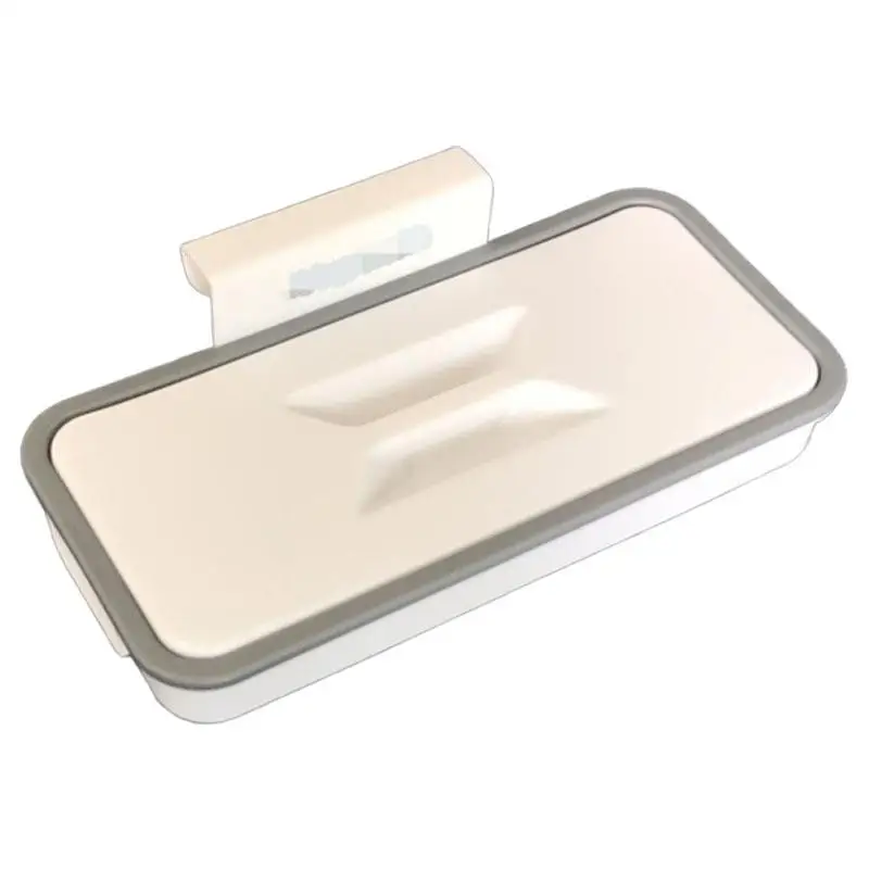 

Portable Plastic Garbage Hanging Bag Kitchen Trash Storage Rack Bag Hook Scouring Pad Dry Shelf Holder Kitchen Organzier