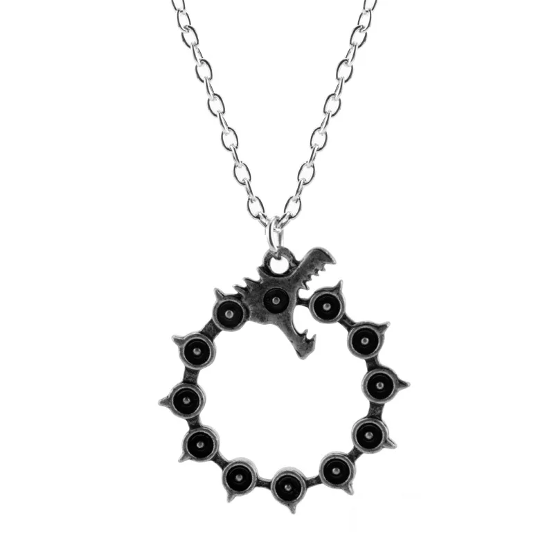 Ожерелье с подвеской в виде героев мультфильмов Семь смертных грехов ожерелье