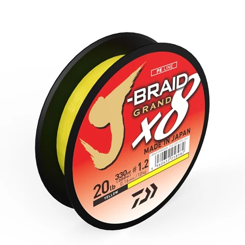 Лучшая цена 300 м DAIWA J-BRAID GRAND плетеная ПЭ леска супер сильная японская моноволоконная плетеная леска - Цвет: Yellow