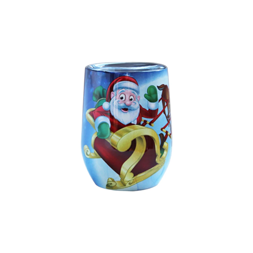 Чашка Санта Клауса зимняя Термокружка большая чашка для живота подростка из