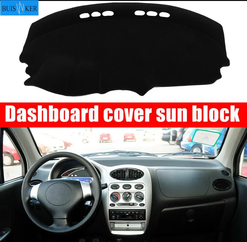 

for Chery QQ A1 QQ3 QQ6 Sweet IQ MVM110 A1 08-11 Dashboard Cover Sun Shade Dash Mat Pad Carpet Car Stickers Interior Accessories