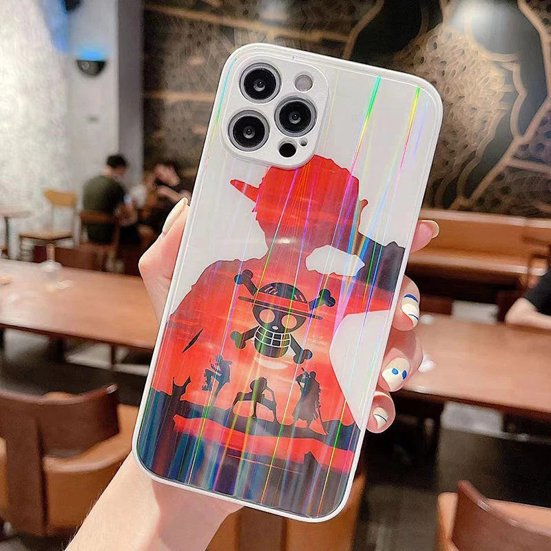 

Cartoon Phone Case Glass Protection Cover for iPhone 12 Apple 11 XS Pro Max