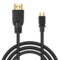 micro usb to hdmi compatible cable wide compatibility 1 5 m high speed male to male tv av adapters converter 1080p hd