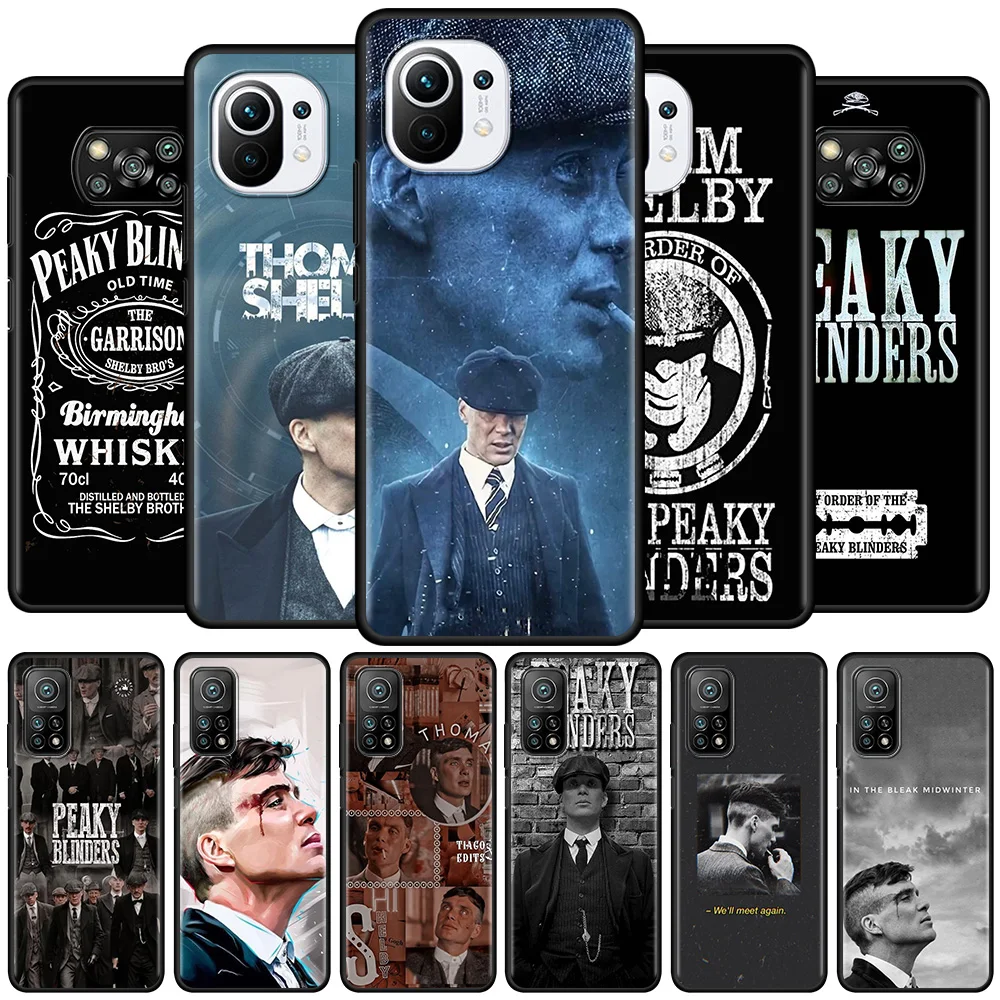 

Peaky Blinders Shelby For Xiaomi Mi Poco X3 NFC 10T Pro M3 9T 11 Phone Case Note 10 Lite 9 F3 F1 CC9 Soft Silicone Back Cover