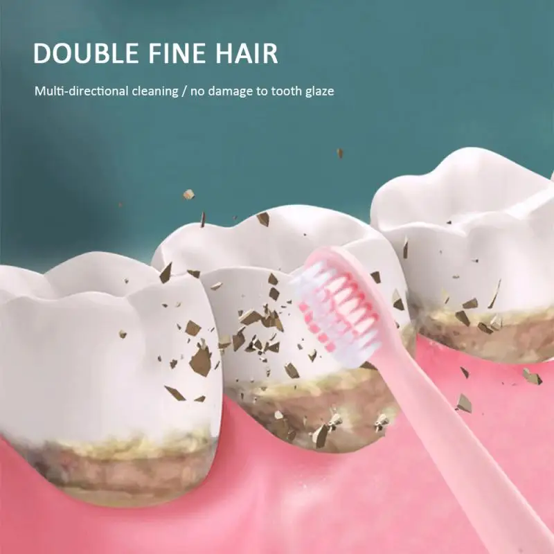 Зубная щетка электрическая Звуковая 6 передач USB зарядка|Зубные щетки| |