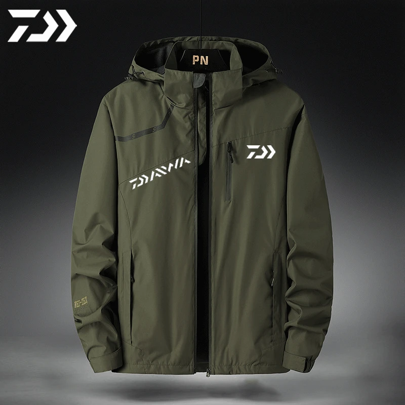 

2021 New Shimanos Fishing Jacket Waterproof Autumn Winter Fishing Clothing Windproof Daiwa Fishing Clothes Men's Hoodie Outdoor