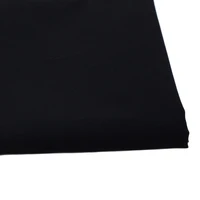 cmcyiling black cotton fabric for sewing dresses skirt clothing poplin cloth home textile woven telas tecido 50cm150cm