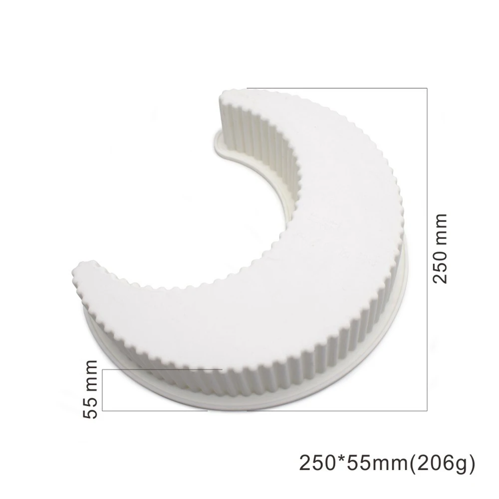 

Moon Shape Silicone Mold Moon Mousse Cake Mold Dessert Mould Cake Decorating Tools Mousse Silicone Bakeware Cake Kitchen Tools