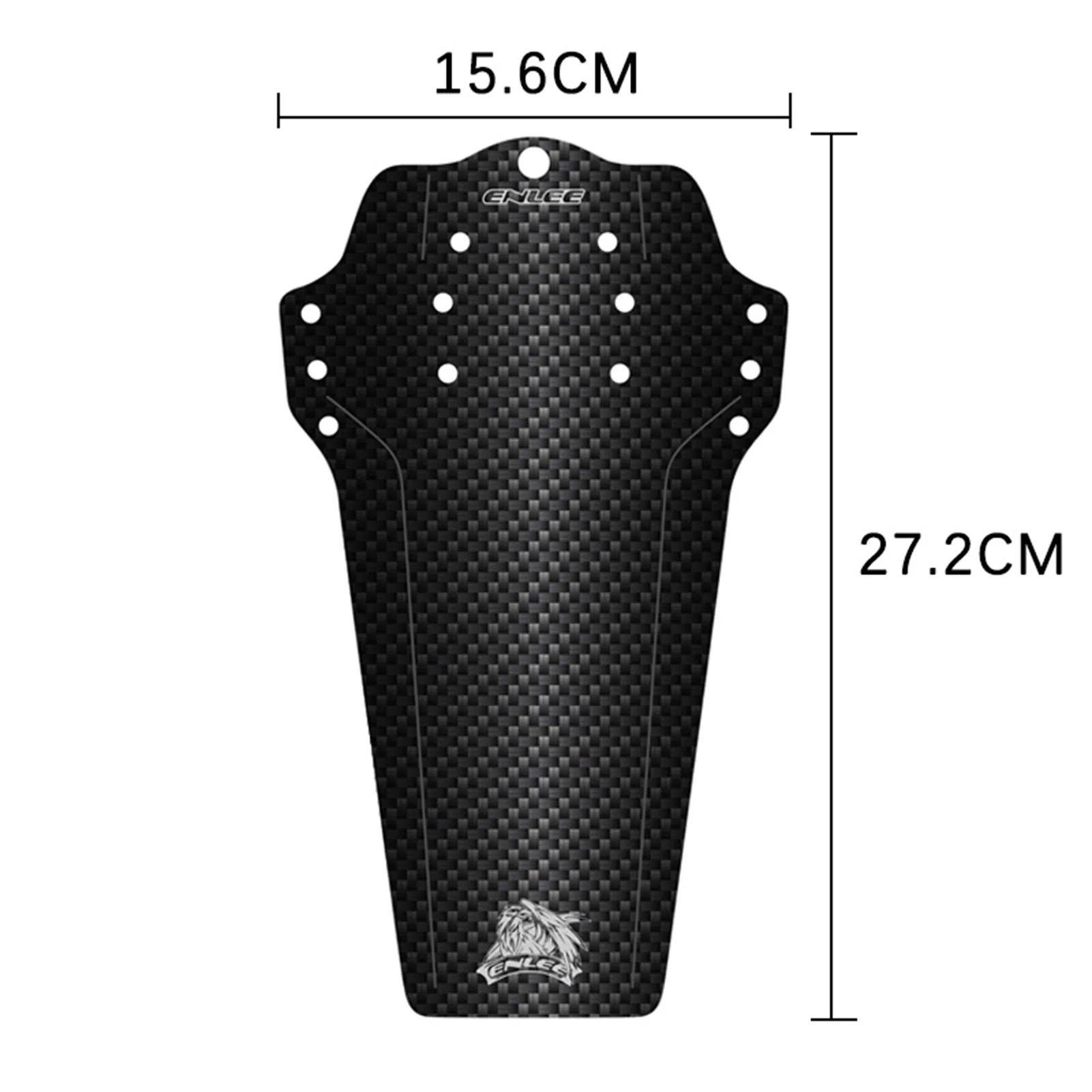 

Bike Fender Front Rear Tire Mudguards With Cable Ties For MTB Bicycle Personality Fender