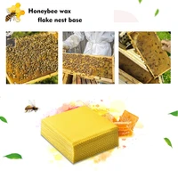 10 pcs pure natural filtered beeswax base frames bee comb base sheets beekeeping equipment honey frame for honeycomb