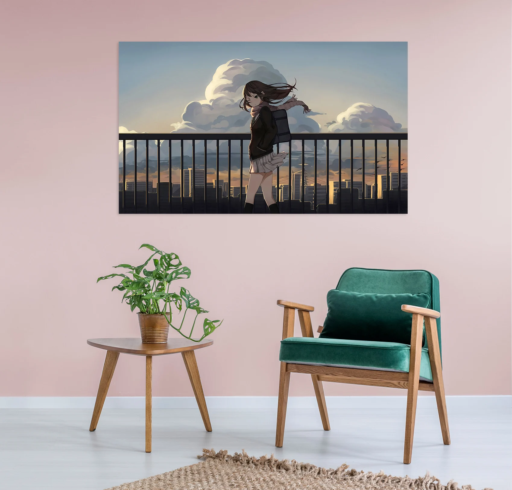 [Самоклеющиеся] 3D Золушка девушки 222 Япония Аниме настенные наклейки AJ обои живот