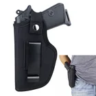 Универсальная тактическая кобура для пистолета, скрытая кобура для переноски, металлический зажим, кобура IWB OWB, сумка для страйкбола, пистолета всех размеров