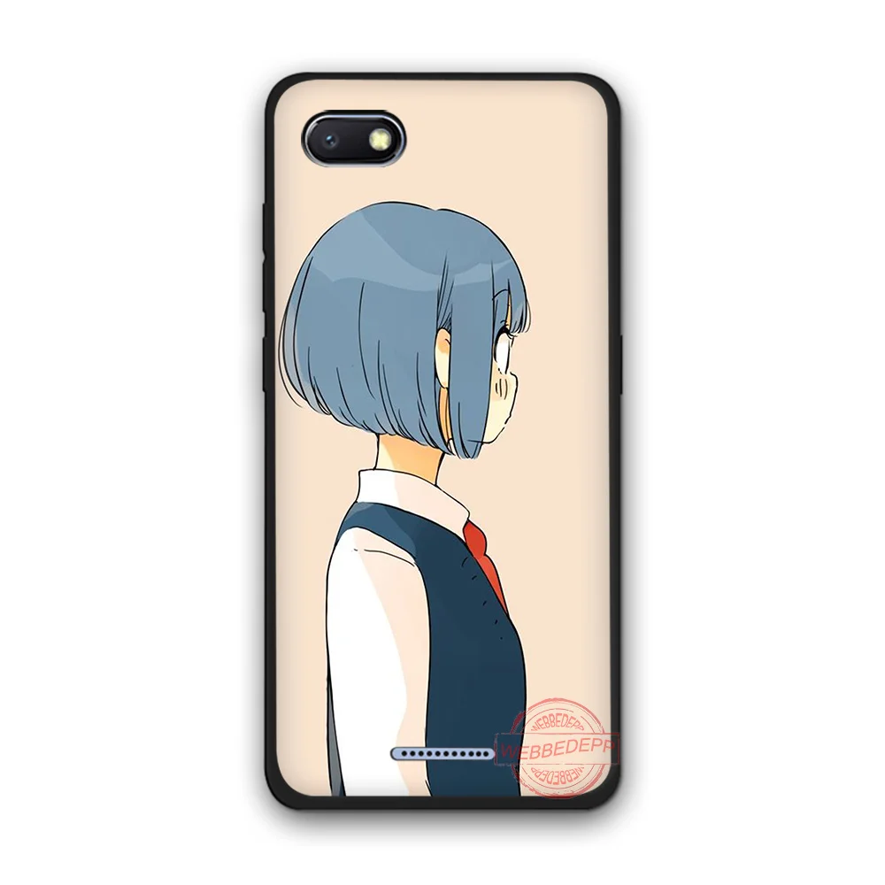 WEBBEDEPP Cute Girl Cartoon Fashion Soft Silicone Phone Case for Redmi Note 6Pro 7Pro 4A 4X 5 5A 6A 8A 7 S2 note 8 |