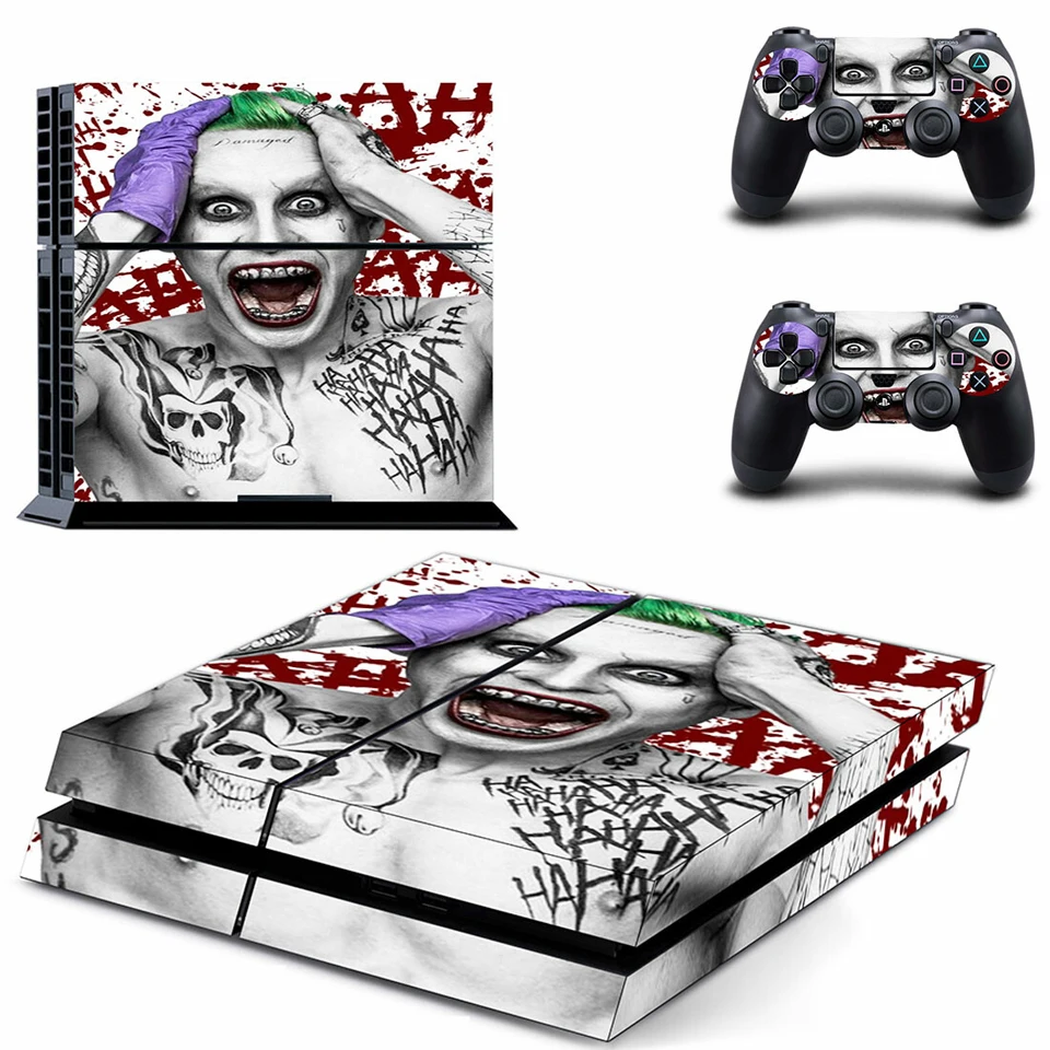 Наклейка Joker Skin для контроллера PS4 и двух контроллеров набор виниловых наклеек sony
