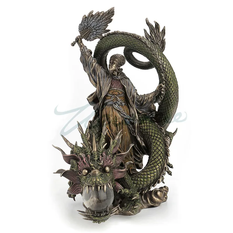 Китайский стиль Романтика трех царств герой персонажи скульптура ZHUGE LIANG езда