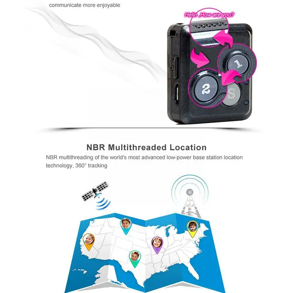 New Product GPS Anti-lost Device SOS Emergency Alarm For DJI Device The Children Anti-lost And Elderly For Personal C7C6