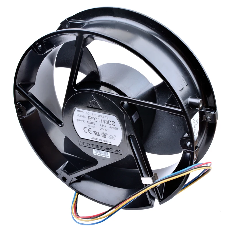 EFC1748DG 17 см 170 мм 172x172x51 мм 48 В 1.84A круглый Электрический Инвертор большой объем воздуха Вентилятор охлаждения