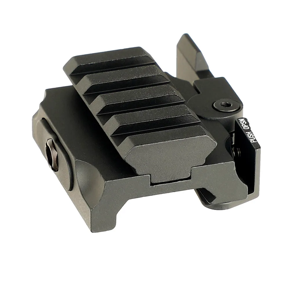 ohhunt tactical qd autolock quick release ar 15 m16 red dot riser adapter picatinny rail mount for hunting shooting 3 styles free global shipping