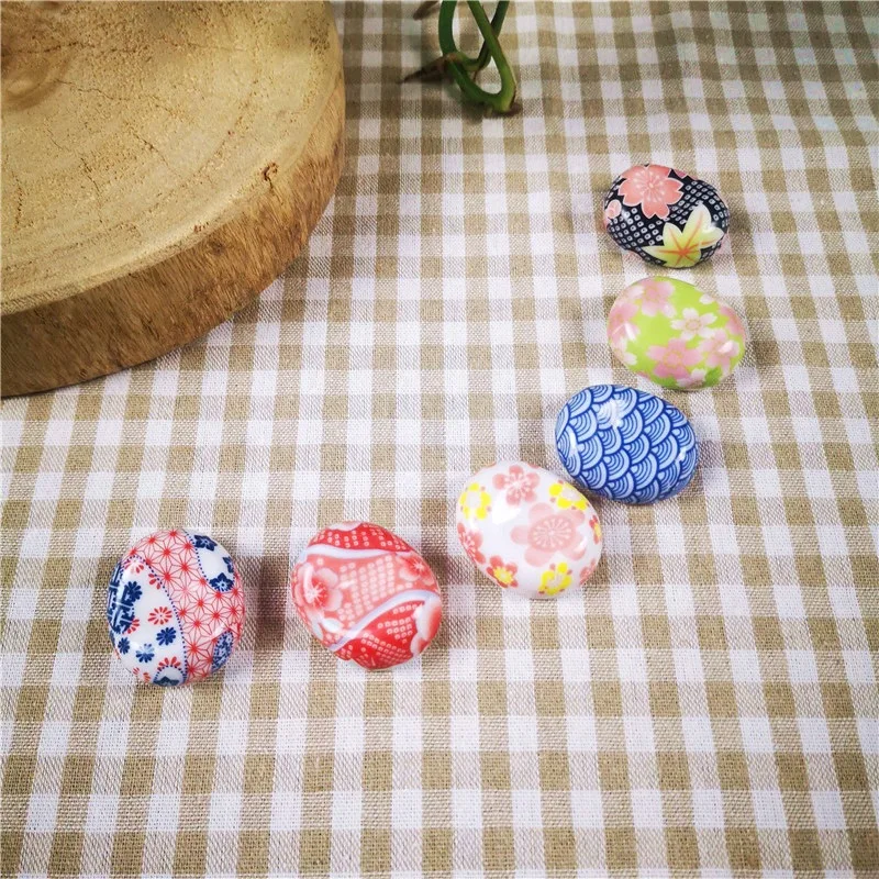 6 стилей мини керамический японский стиль палочки для еды Ретро держатель ложки