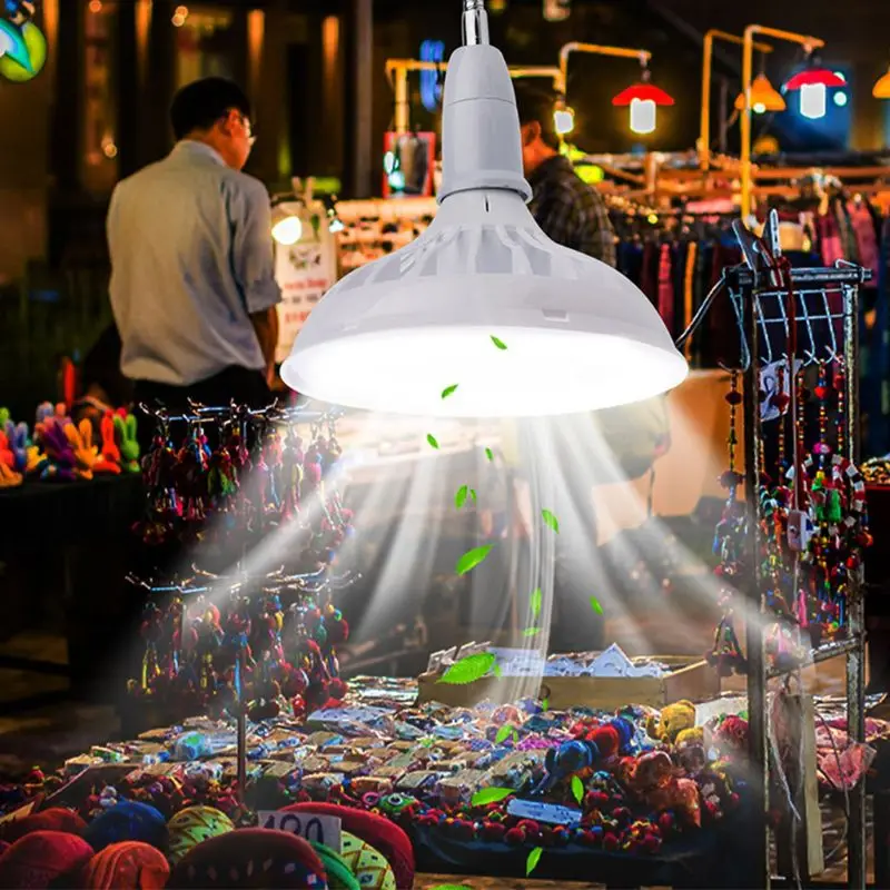 12 В потолочный вентилятор светодиодный Ной лампой подвесной для кемпинга и