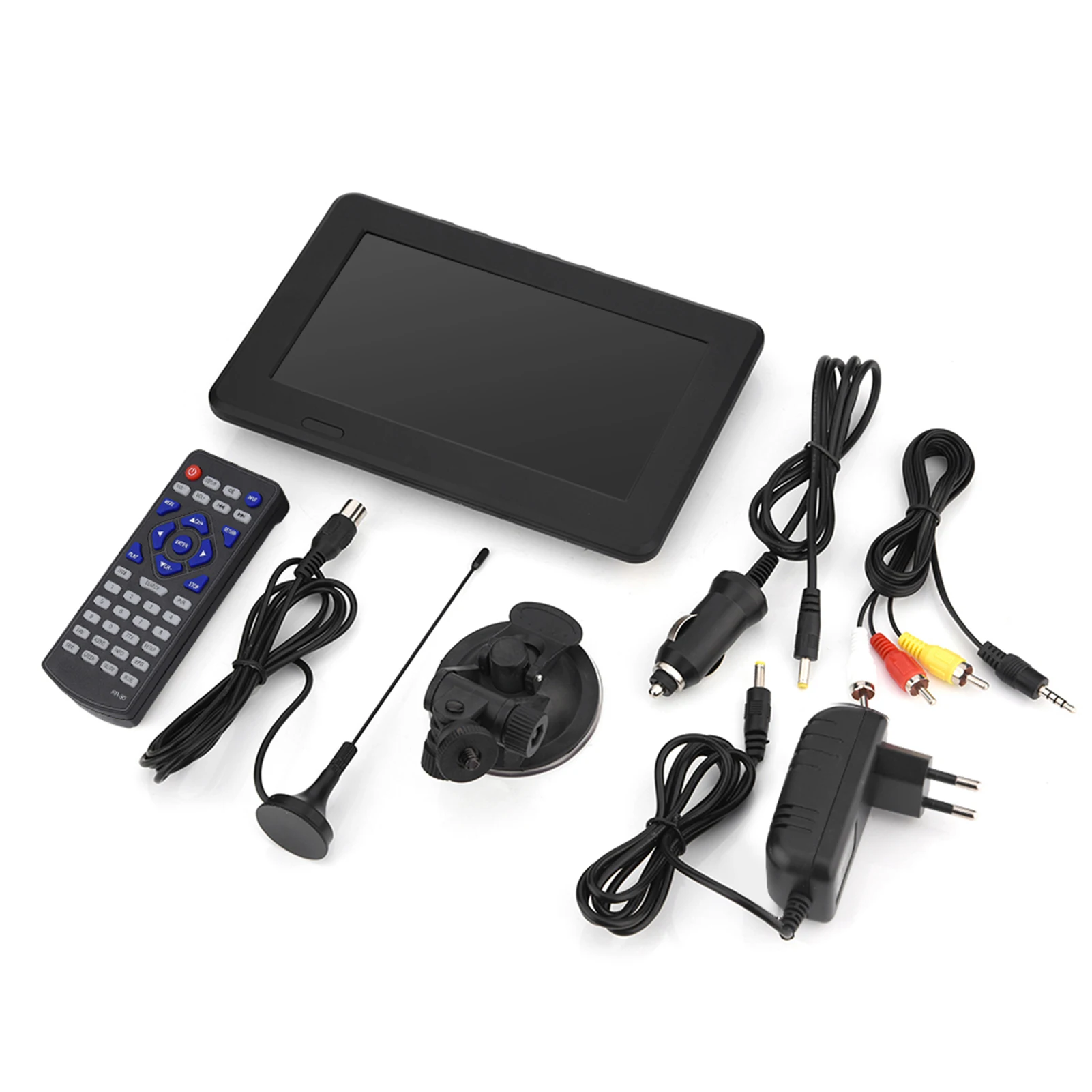 LEADSTAR 7 дюймов DT-T2 16:9 HD цифровой аналоговый портативный автомобильный телевизор