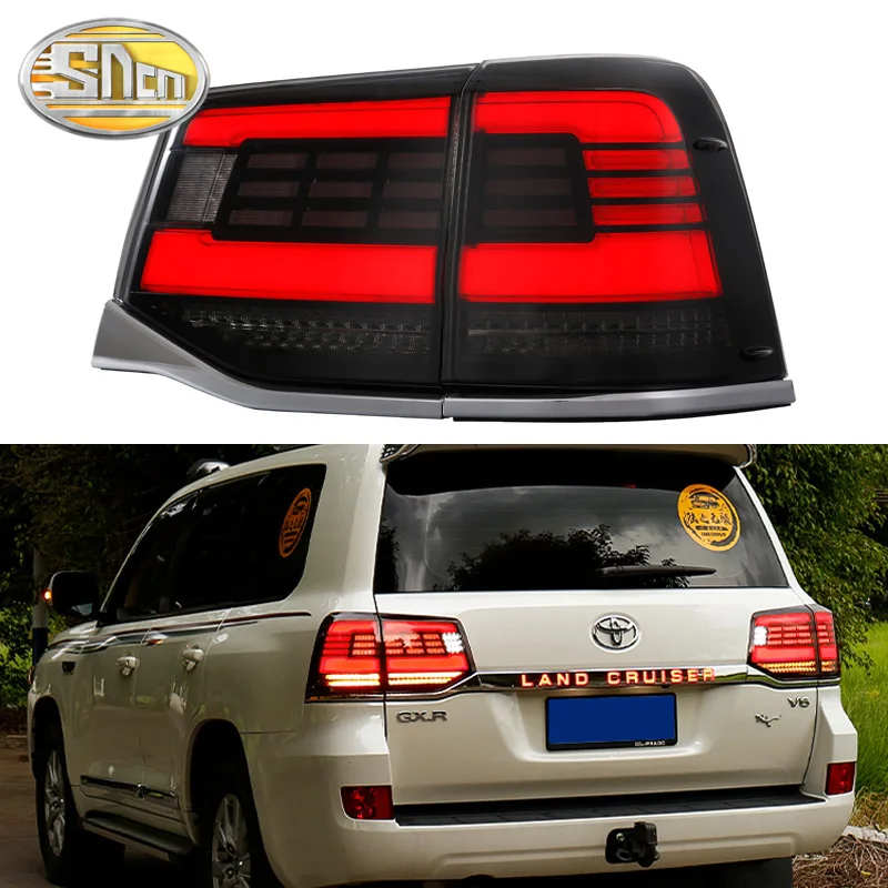 Полный набор светодиодный фонарь светильник s для Toyota Land Cruiser 2016 2017 2018 2019 2020 LC200