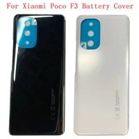 original battery cover rear door back case housing for xiaomi poco f3 battery cover with logo replacement parts