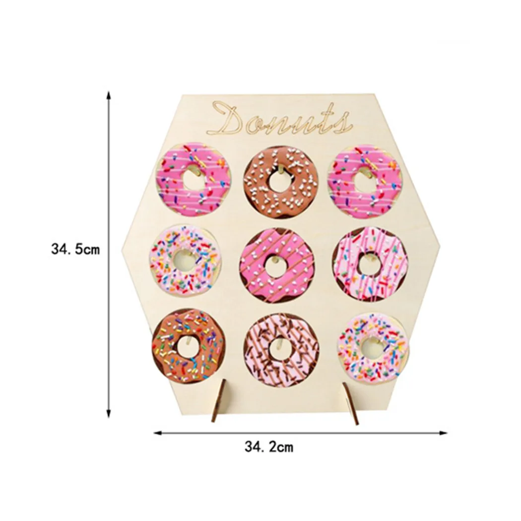 

Decoration Doughnut Display Dessert Donut Garden Holder Party Supplies