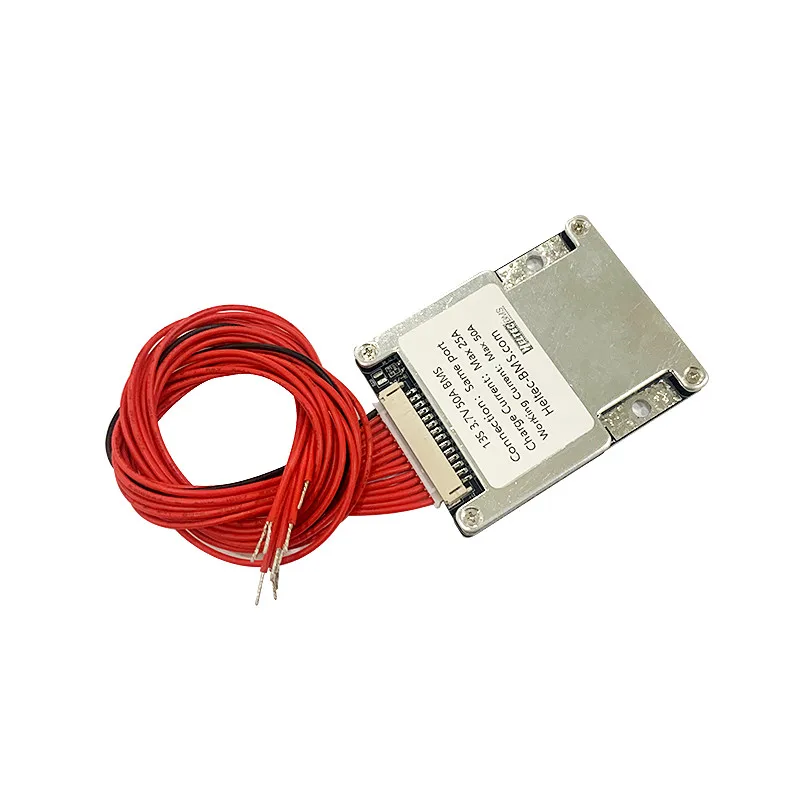 13S 48 В с балансирующим радиатором защитная плата литиевого аккумулятора BMS 40A 50A