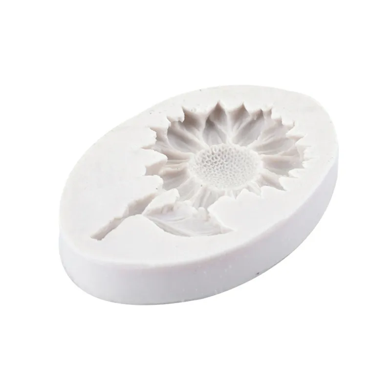 Silicone Gumpaste Sunflower Daisy Fondant Cake Molds Sugarcraft Baking Tools Food Grade Pastry Chocolate Mold | Дом и сад