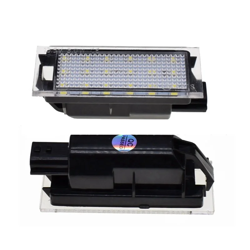 Fuleem 2 шт. автомобиль ошибка Free18 светодиодный Подсветка регистрационного номера