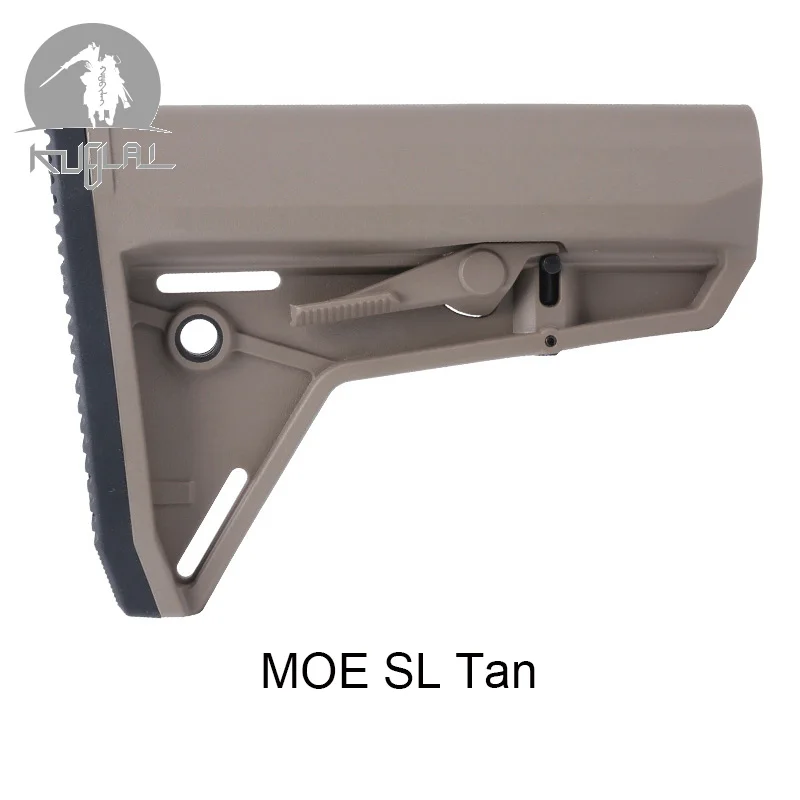 MOE SL Tan Пейнтбол Кемпинг компонент тактические MOE SL MOE SL-K мини шток страйкбол AEG гель бластер - Цвет: MOE SL Tan