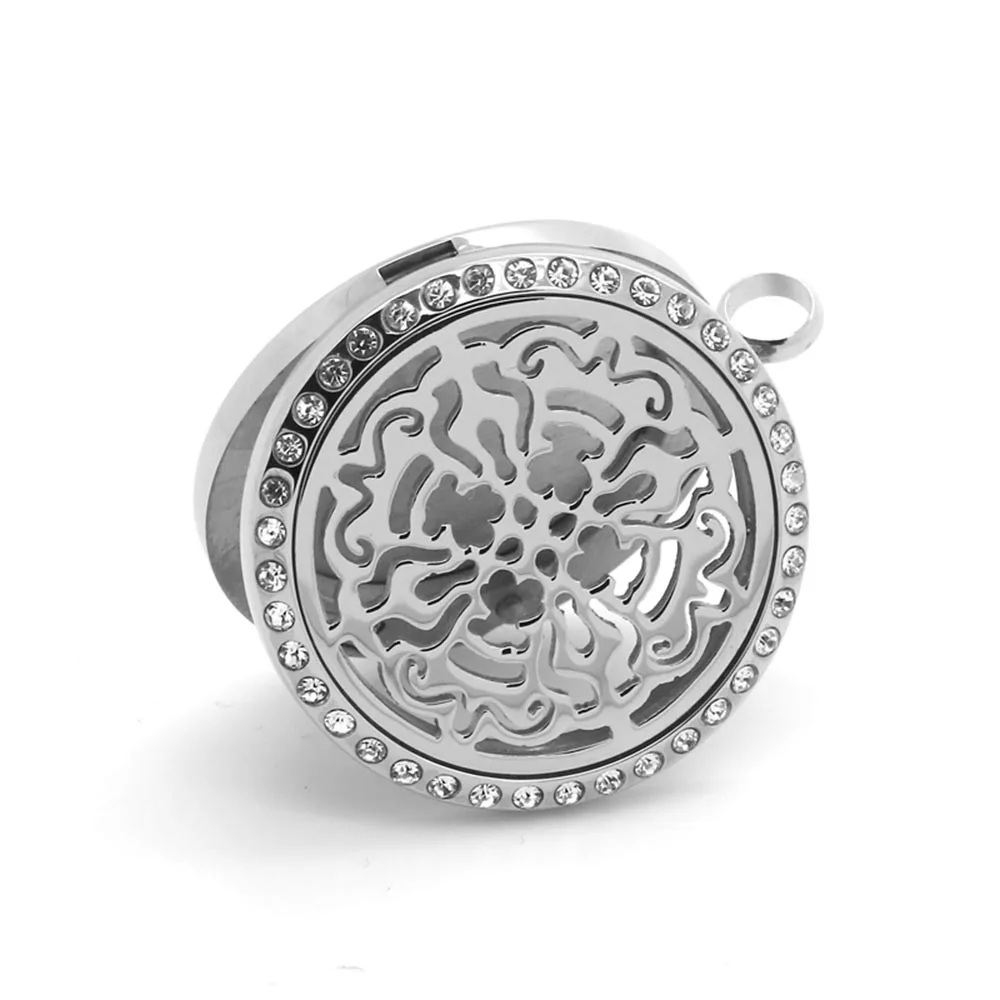 BOFEE ожерелье с эфирным маслом для ароматерапии подвесной диффузор серебряный