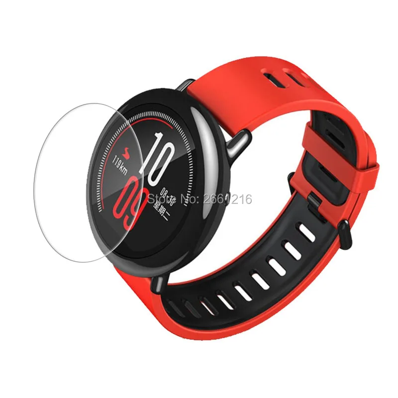 2 шт./партия для Xiaomi Huami Amazfit Pace закаленное стекло 9H 2.5D Премиум Защитная пленка для экрана для Amazfit Pace спортивные часы
