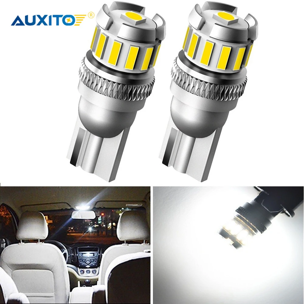 2 шт. Автомобильные светодиодные лампы T10 Canbus W5W 168 194 Для Chevrolet Niva Spark Orlando Captiva Epica Cruze