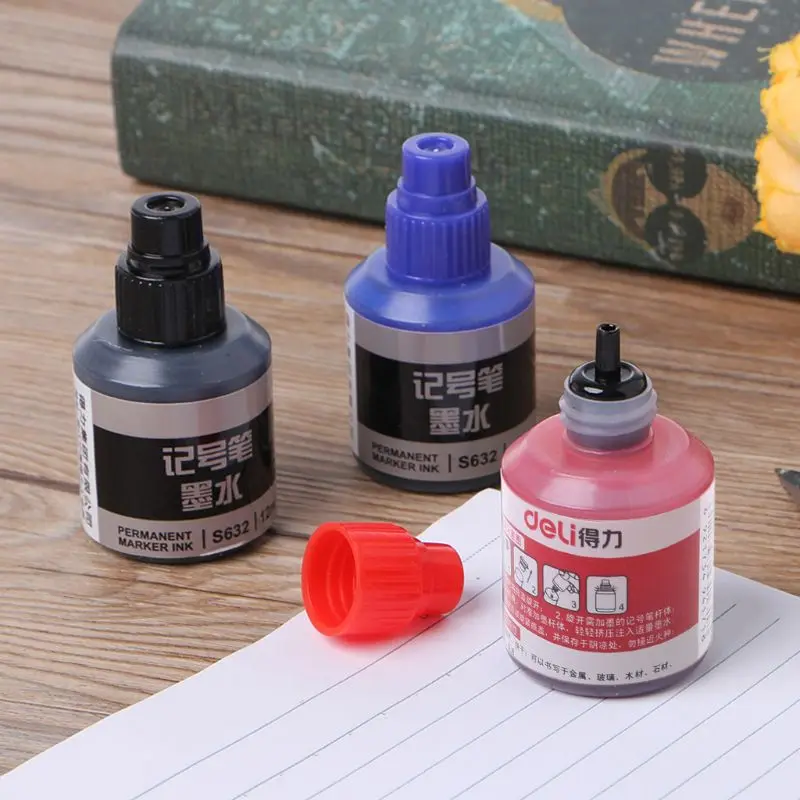 

12ml Waterproof Instantly Dry Graffiti Paint Pen Oil Ink Refill For Marker Pens R2JF