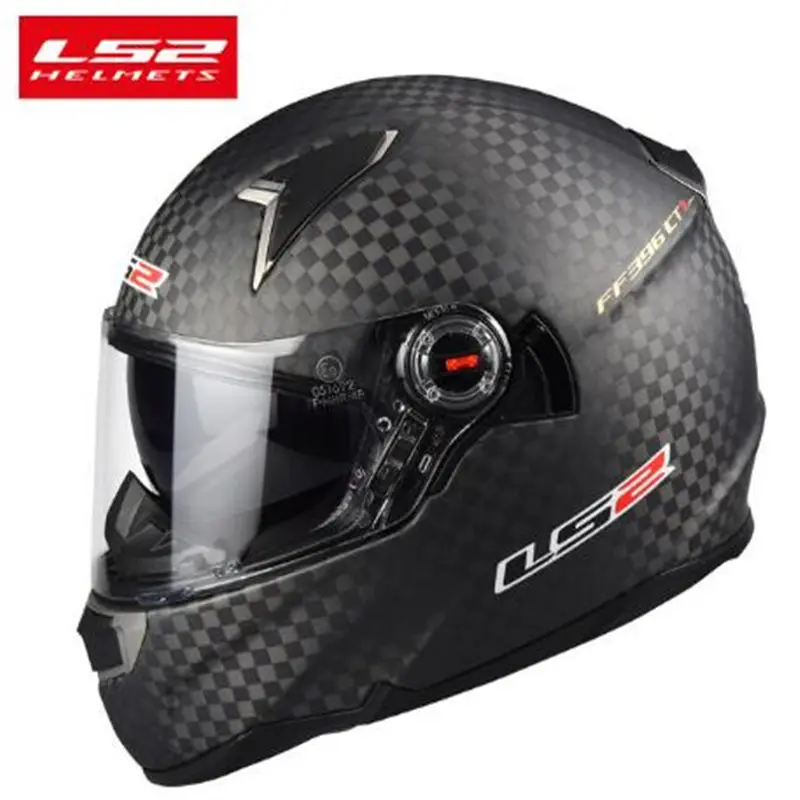 LS2 FF396 из углеродистого волокна с полным покрытием уход за кожей лица moto rcycle шлем мужские гонки moto Casco capacete ls2 шлем с двойным объективом ECE Сертификация
