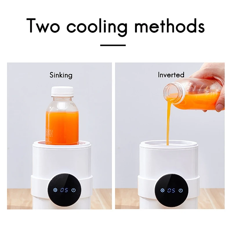 

Smart Cooling Cup Rapid Cooling Cup Beer Juice Beverage Water Cooler Warmer Cup Car Heating Cooling Cup