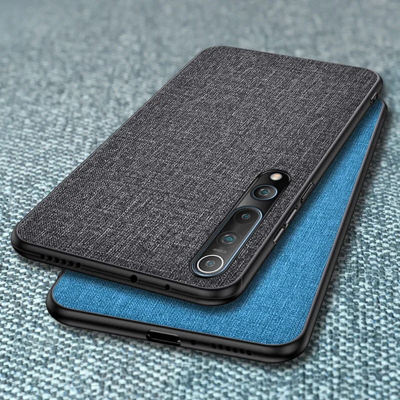 Для Xiaomi 11 Ultra 10T Poco F3 X3 M3 9T Note 10 Lite текстурный тканевый гибридный мягкий чехол для