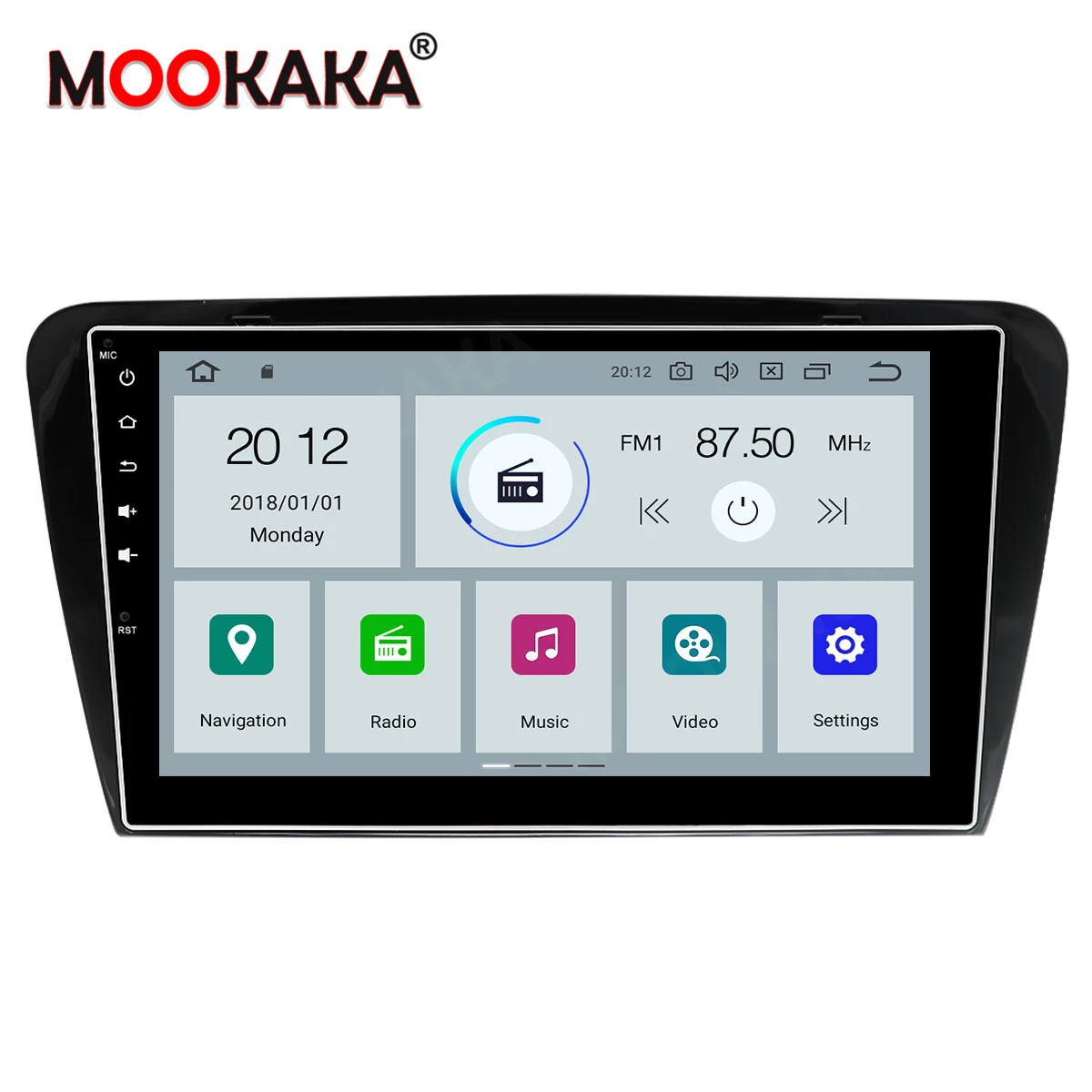 Магнитола для Skoda Octavia A7 мультимедийный проигрыватель на Android 10 0 4 + 64 ГБ с GPS