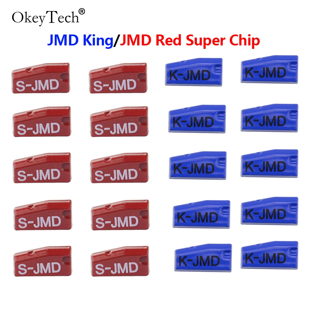 Okeytech 5/10/20/50 шт JMD King/JMD красный супер чип ключ для автомобиля оригинальный King