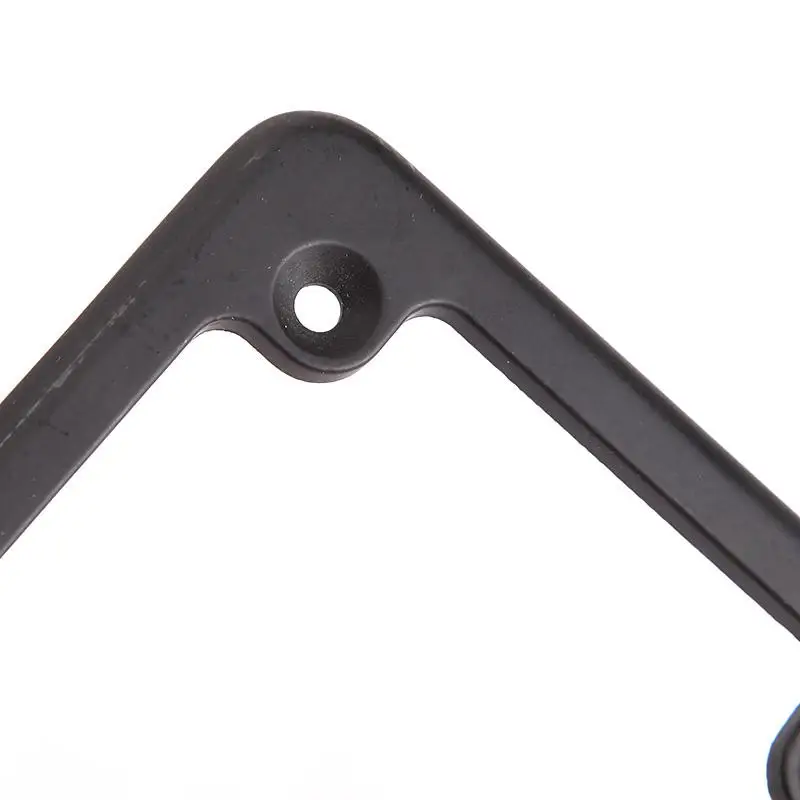 4 &quotx 7&quot Черная стандартная рамка для номерного знака мотоцикла Honda Kawasaki Yamaha Suzuki