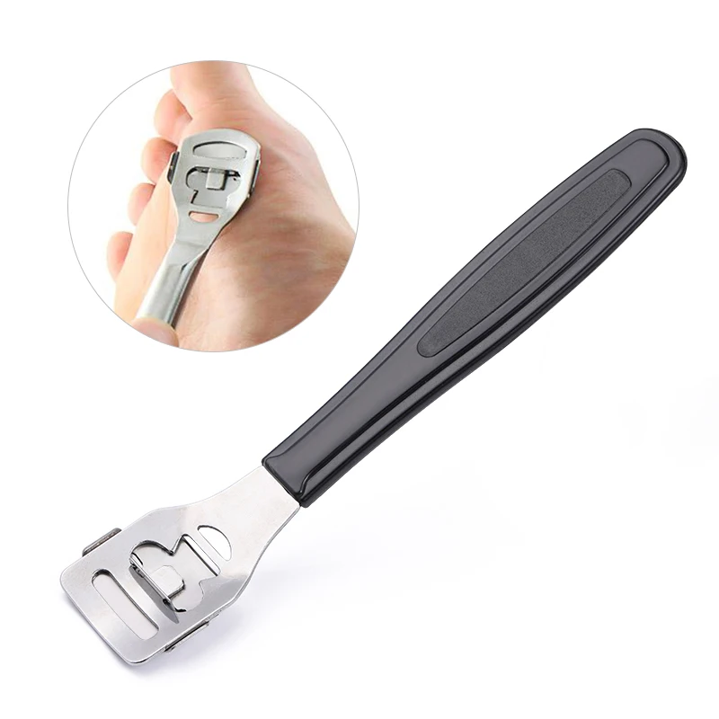 Твердый ножик из нержавеющей стали для удаления мозолей 1 шт. педикюра фреза