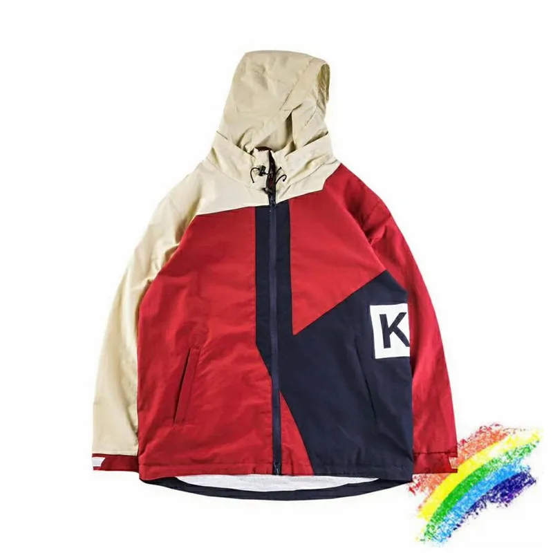 Мужская и Женская куртка 19FW KITH Высококачественная Водонепроницаемая ветровка 1:1
